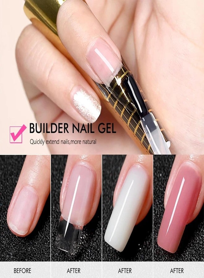 NAILWIND Gel Nail Glue, 8 in 1 UV Gel Glue for Nail Tips Need UV Light, High Capacity Long Lasting Glue for Rhinestone Pearl Foil, Strong Adhesive for Press on Nails,Acrylic Tips, for Nail Art 15ml - Image 3