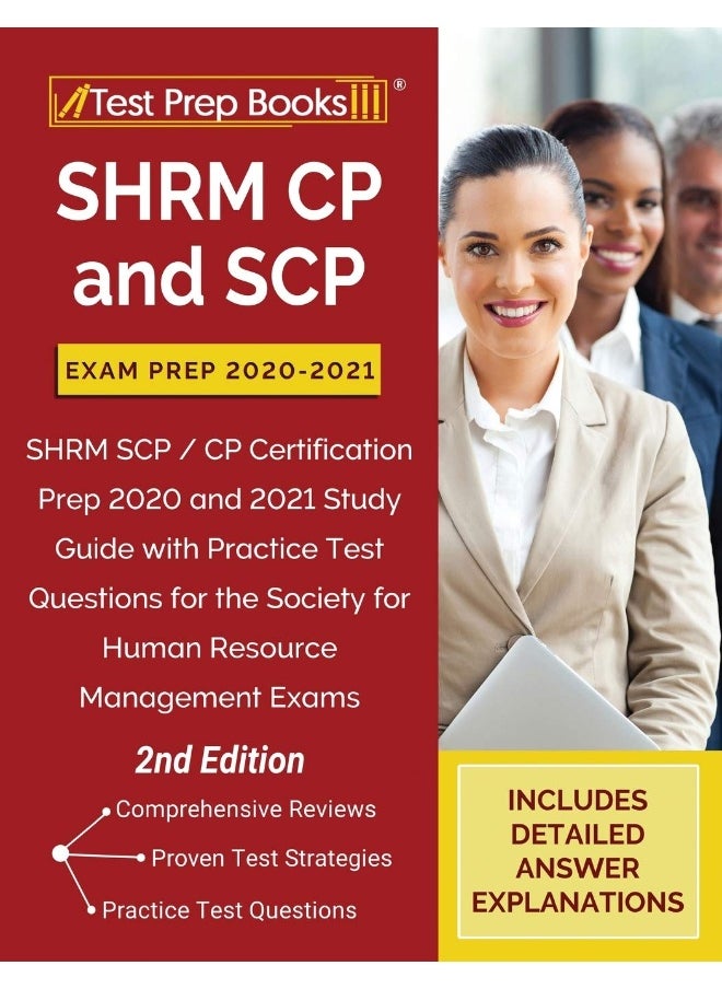 null - SHRM CP and SCP Exam Prep 2020-2021: SHRM SCP / CP Certification Prep 2020 and 2021 Study Guide with Practice Test Questions for the Society for Human Resource Management Exams [2nd Edition] - Image 1