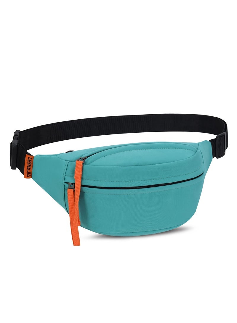 Captaintech Running Waist Pack Running Belt Water Resistant Waist Belt Exercise Runner Belt Flip Running Belt for Men Women Adjustable Pack for Travelling Fitness Hiking Cycling - Image 1