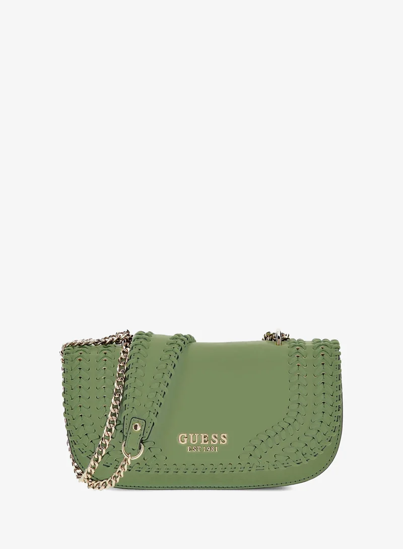 جس Tatum Convertible Flap Crossbody Bag