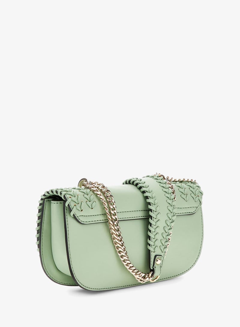GUESS Tatum Convertible Flap Crossbody Bag - Image 3