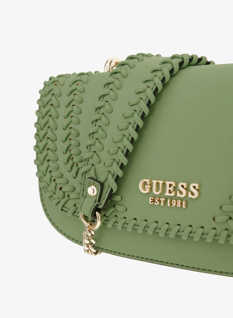 GUESS Tatum Convertible Flap Crossbody Bag - Image 5