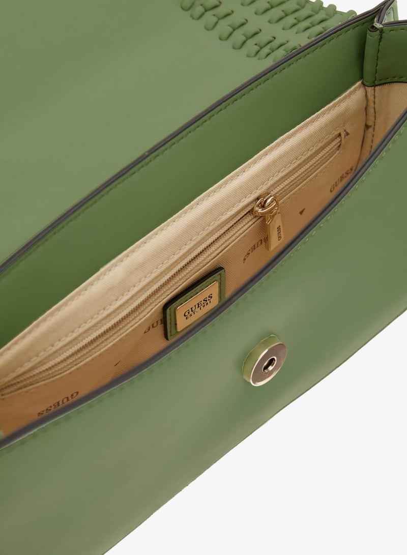 GUESS Tatum Convertible Flap Crossbody Bag - Image 4