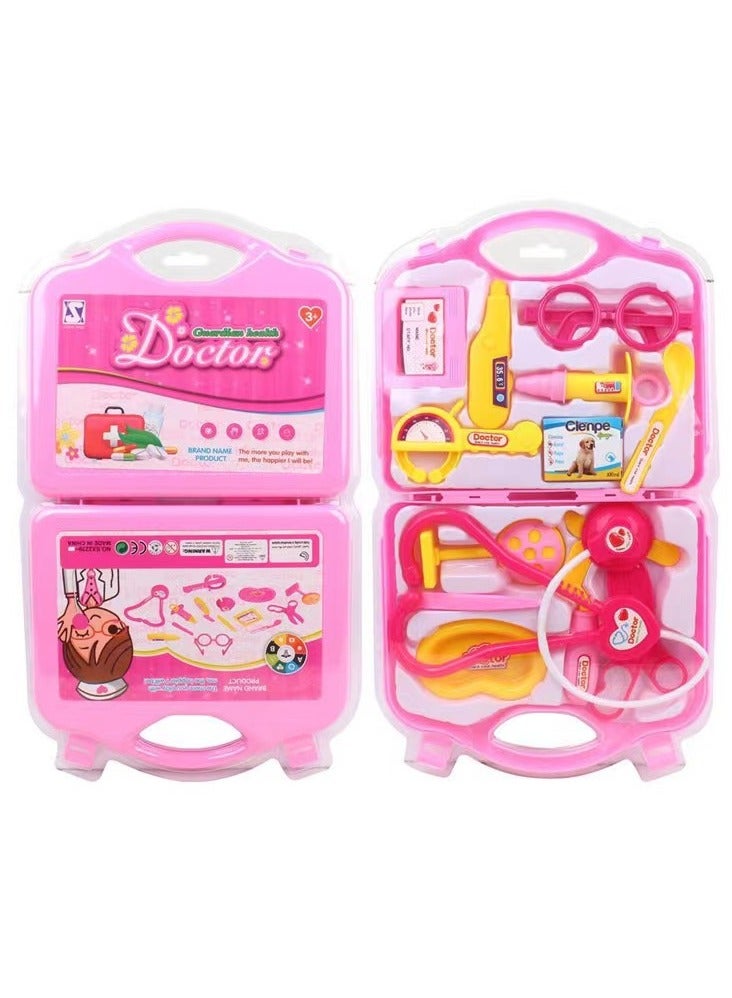 15 PCS DOCTOR PRETED PLAY TOY SET(PINK)