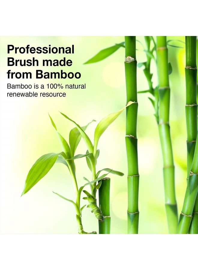 Olivia Garden EcoHair Thermal Round Bamboo Hair Brush, EH-44, 1 3/4" - Image 2