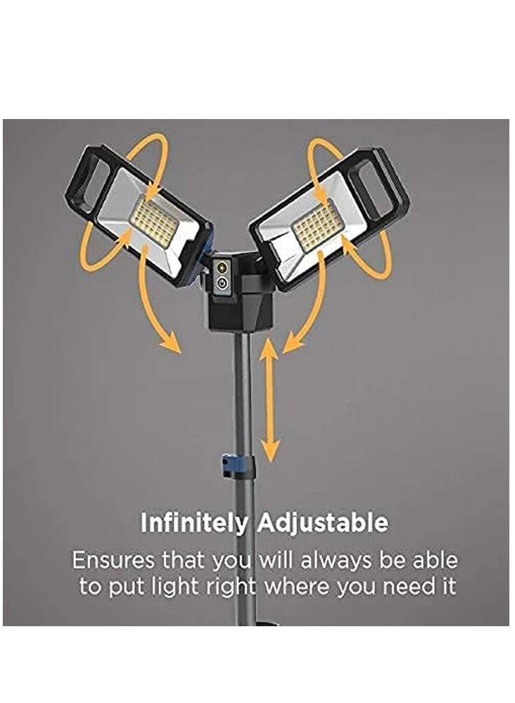 كروني مصباح طوارئ LED محمول للتخييم قابل لإعادة الشحن VIP11 - Image 3