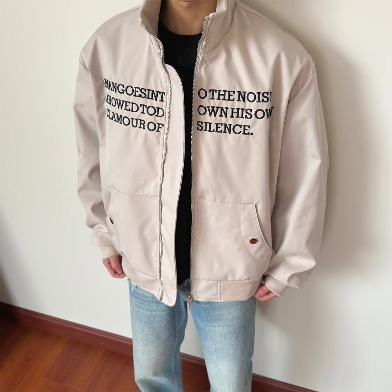 American-Style High Street Men'S And Women'S Corridor-Shaped Hiphop Fashion Jacket Superior Aviator Jacket - Image 3