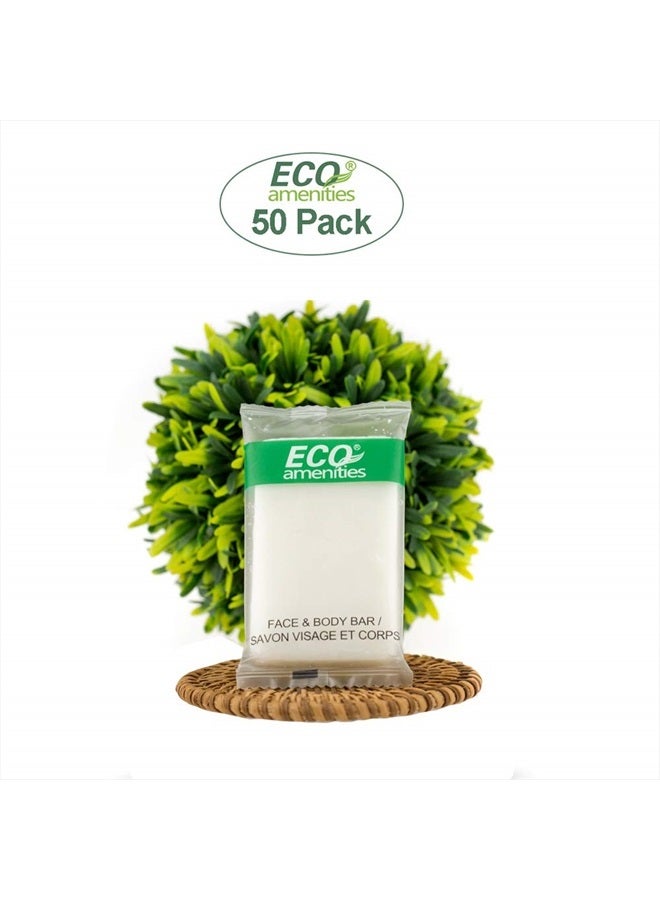 ECO Amenities 150 PIECE Soap, Shampoo & Conditioner Mini Toiletries, 3-Piece Kits in Toiletry Bags - Travel Size Shampoo and Conditioner Sets, Soap Bars (1oz each), Trial Size Toiletries Bulk Kits - Image 4