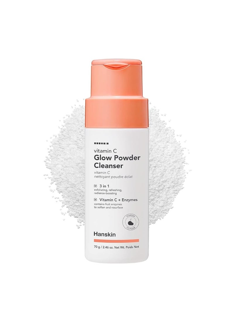 Hanskin Vitamin C Glow Powder Cleanser - Gentle Face Wash for Brightening & Radiant Skin, Papaya Enzyme Powder Facial Cleanser for Dry Skin, Exfoliating & Refreshing Korean Skincare [2.36 fl oz.] - pzsku/ZBEC6CE90E9B1E393EC3BZ/45/_/1740139575/01c85163-9f1a-41ce-8309-6e4c5d7b081d