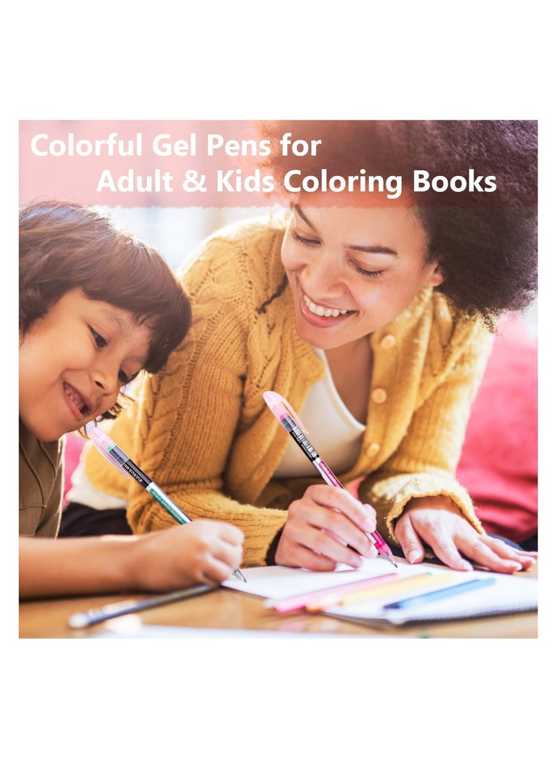 Generic Gel Pens Sets 12 Colors, Ball Point Pens Fine Point, Note Taking Pens for Office School Stationery Supplies  - Image 4