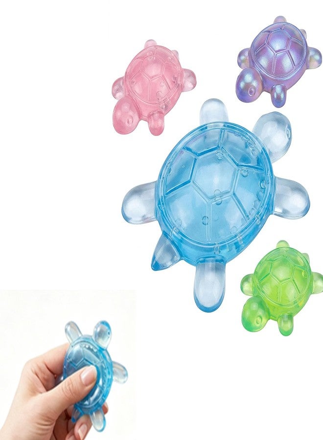 piercing 4Pcs Squishy Dumpling, Turtle Squishy, Squishy Dumpling, Toy for Students and Office Workers, Cute Animal Figurine for Desk Decoration, Portable with Slow Rising Feature, Taba Squishy Collectible - Image 1