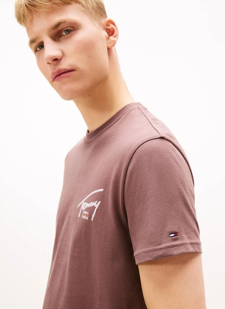 TOMMY JEANS  Regular Sign Backprint T-Shirt for Men | Best Price UAE