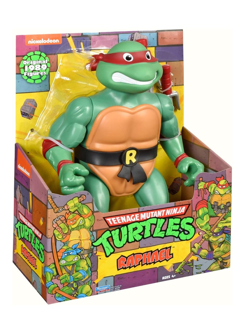 TMNT Teenage Mutant Ninja Turtles: 12” Original Classic Raphael Giant Figure - Image 1