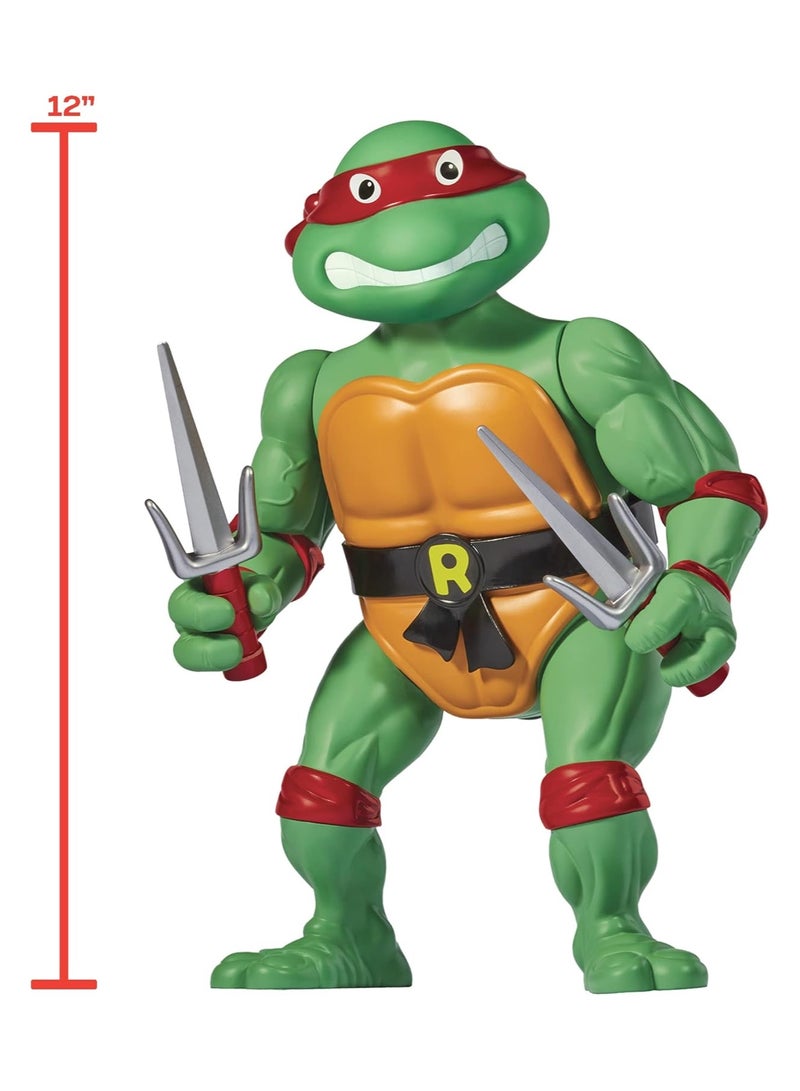 TMNT Teenage Mutant Ninja Turtles: 12” Original Classic Raphael Giant Figure - Image 4