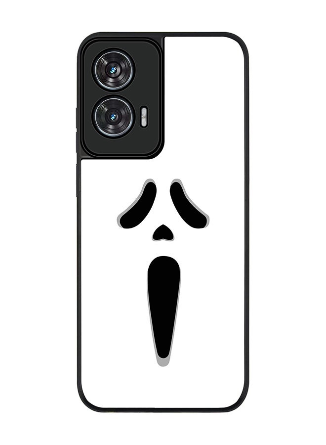 Stylizedd For Motorola Edge 50 Fusion 5G Case,Slim fit Camera Protection, Shockproof Thin Phone cover  - Scream - Image 1