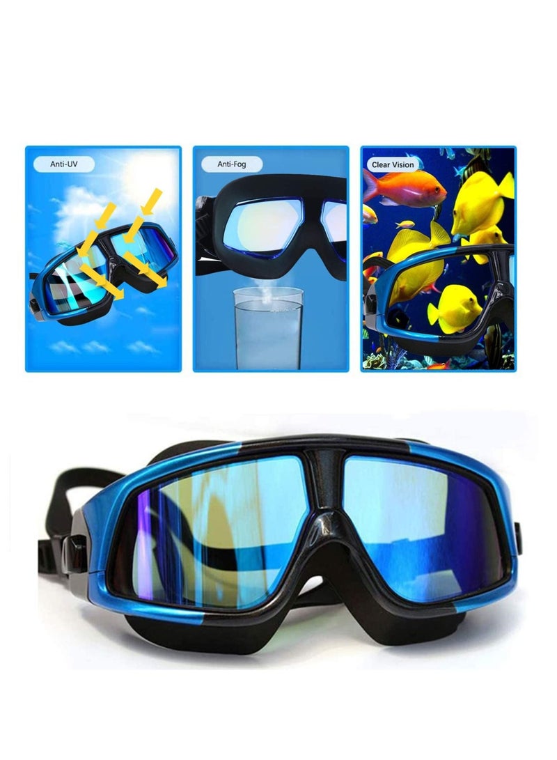 Y&D Swimming Goggles - Anti-Fog, UV Protection, Prescription for Men, Women, and Youth Goggles,Nearsighted Swim Anti Fog UV,Prescription Adult Men Women - Image 4