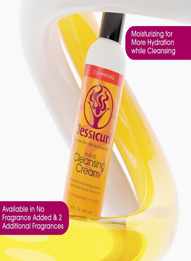 Jessicurl, Hair Cleansing Cream, Island Fantasy, 32 Fl oz. Moisturizing Shampoo for Curly Hair, Sulfate Free Shampoo for Dry Hair - Image 4