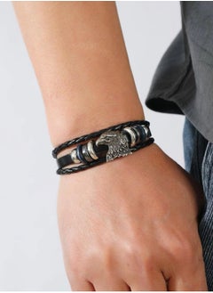 Elegant High Quality Of PU Leather Bracelet For Men