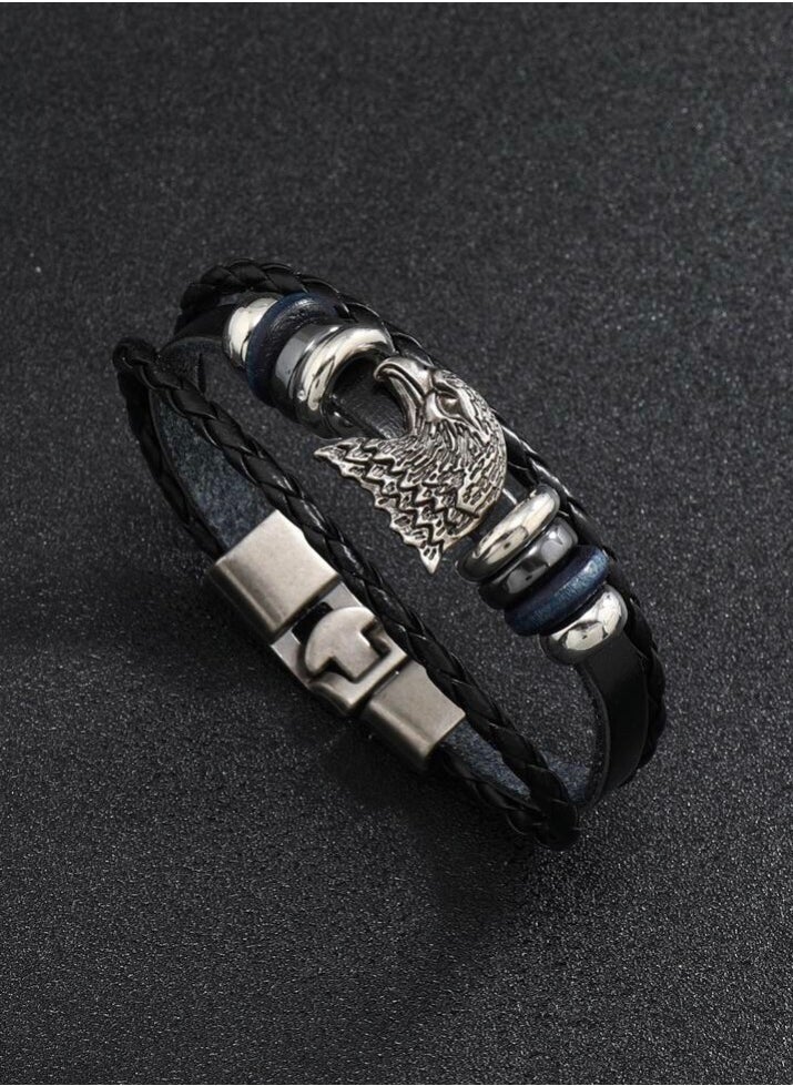 Luxury Concept - Elegant High Quality Of PU Leather Bracelet For Men - Image 1