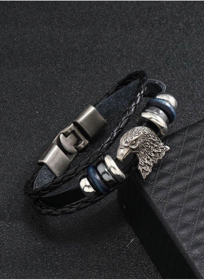 Luxury Concept - Elegant High Quality Of PU Leather Bracelet For Men - Image 1