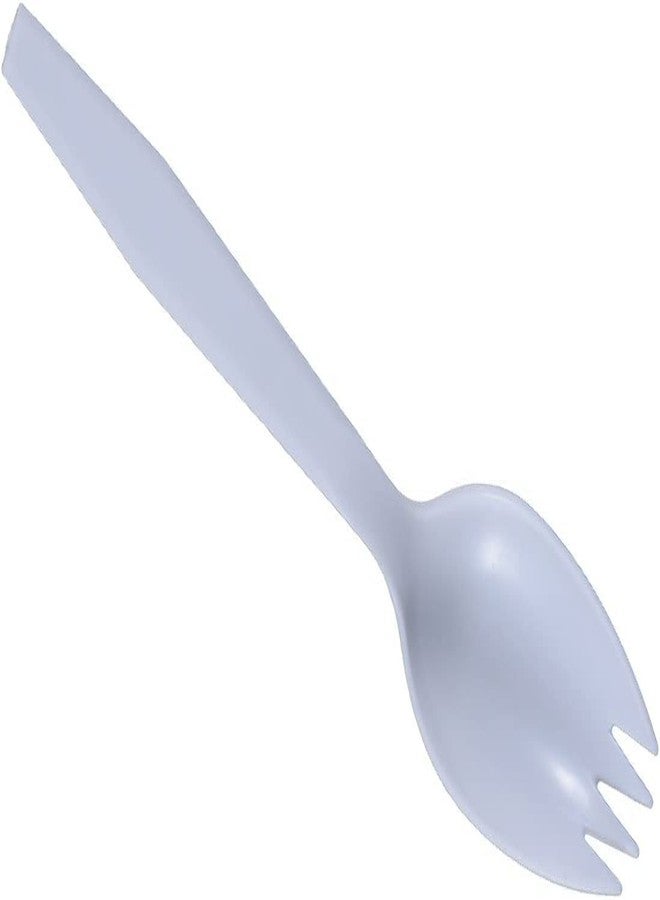 Concession Essentials Plastic Spork. 5.5 inches. Pack of 125 Count - Image 1