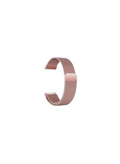 CATANES Samsung Galaxy Watch Active / Active 2 / Galaxy Watch 4 / Watch 4 Classic Milanese Stainless Steel Band 20mm Replacement Strap Rose Pink  - Image 2