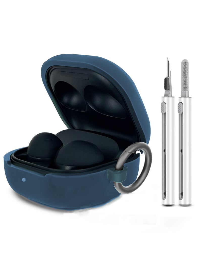 Silicone Case Compatible with Samsung Galaxy Buds Core Case (2025) with Cleaner Kit -Blue  - Image 1