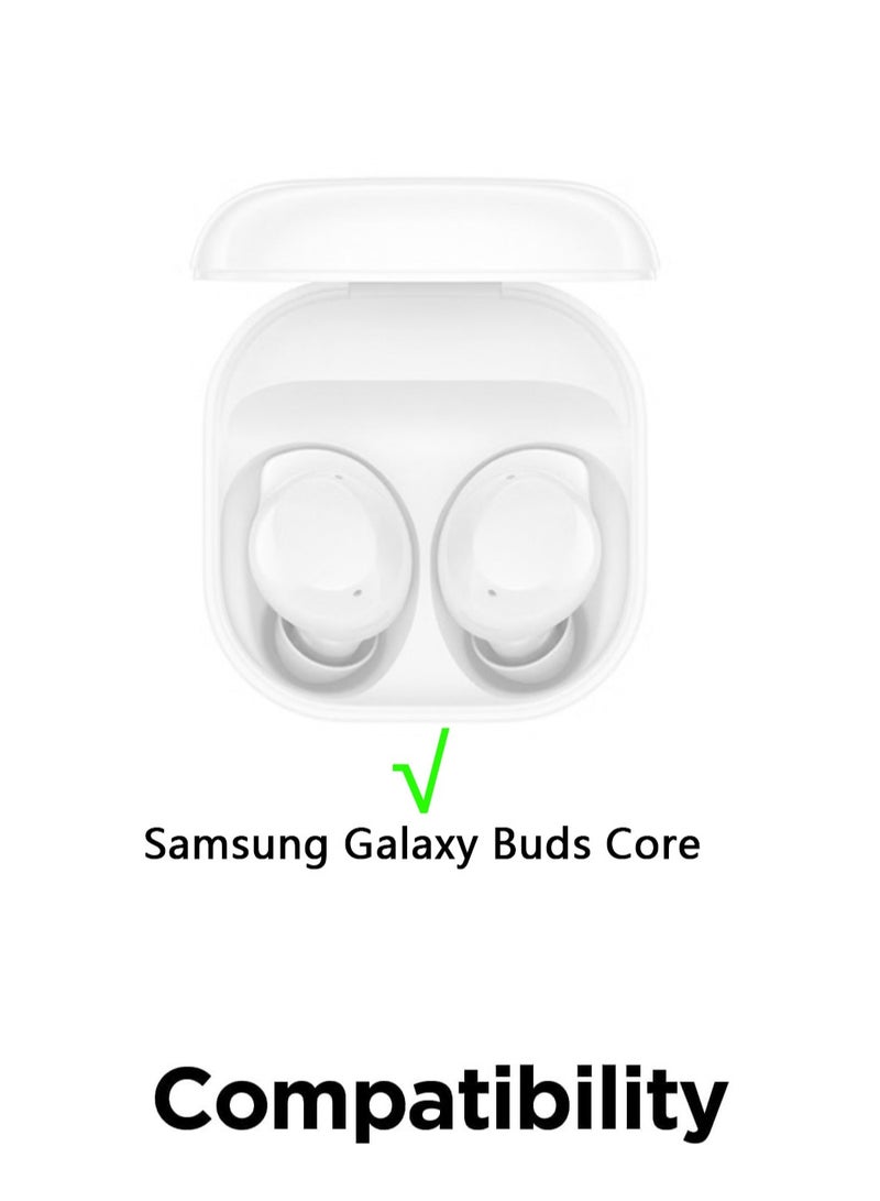 Silicone Case Compatible with Samsung Galaxy Buds Core Case (2025) with Cleaner Kit -Blue  - Image 2
