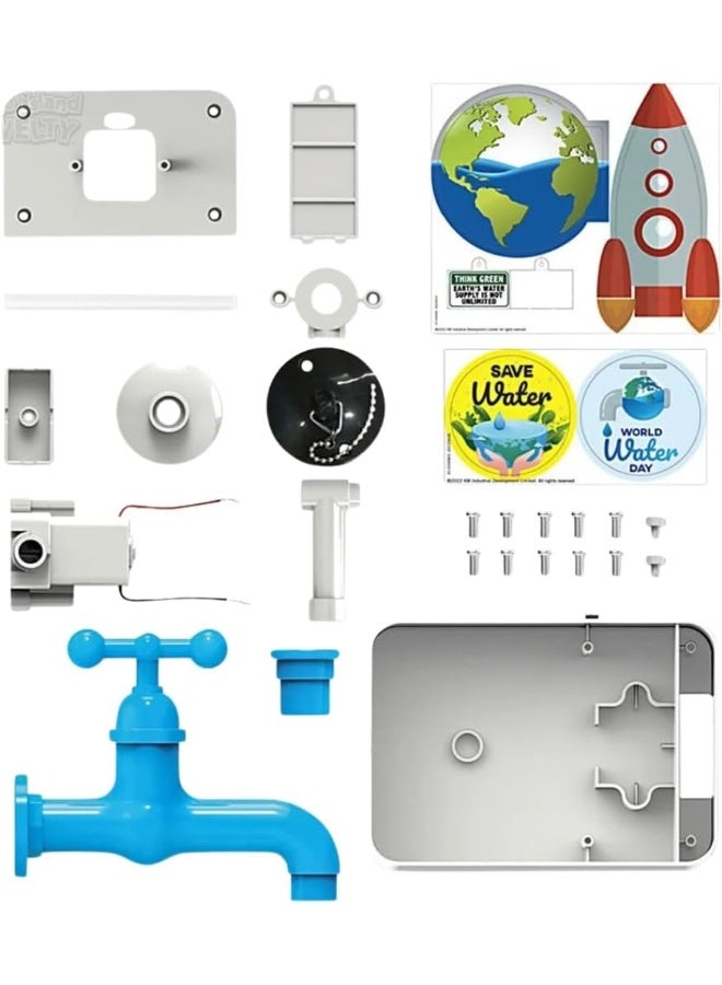 4M Magic Water Tap | Green Science | Build a Water Tap to Pump Out Water | Science Kit | Kids 5+ | STEM Activity - Image 5