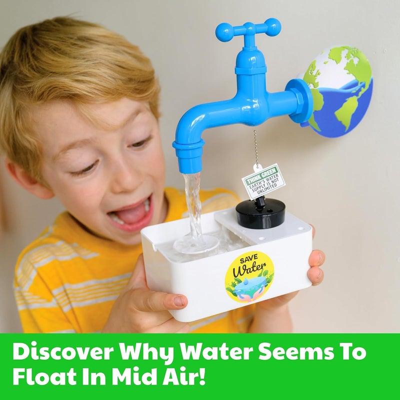 4M Magic Water Tap | Green Science | Build a Water Tap to Pump Out Water | Science Kit | Kids 5+ | STEM Activity - Image 2