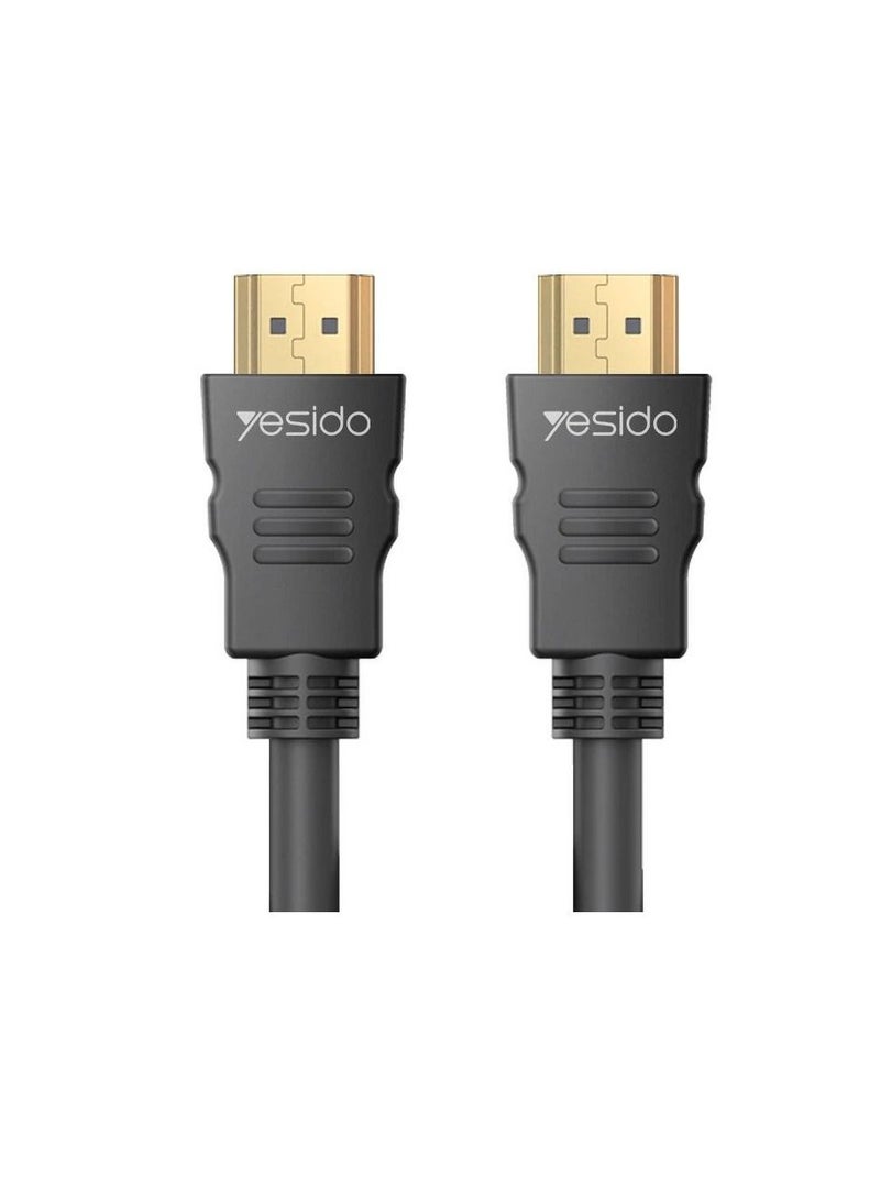 Yesido 4k 30Hz Ultra-clear HDMI Cable HD Display Video Cord For Computer TV Projector Hm09  - Image 1
