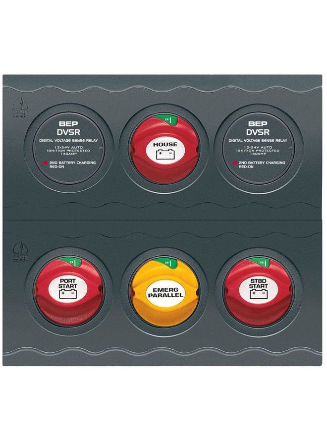 BEP CC-803N Battery Management Contour Connect Panel for Twin Engine with VSR - Image 2