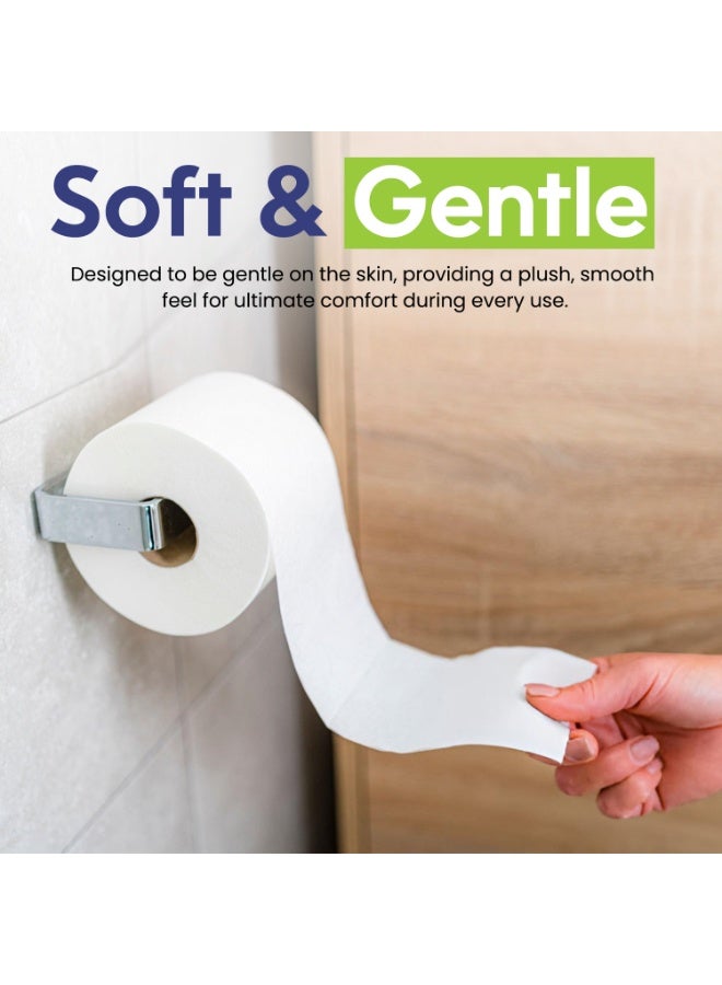 SNH Packing Soft N Hygienic Toilet Paper Tissue Roll Pack of 20 Embossed 200 Sheets x 2 Ply - Image 2