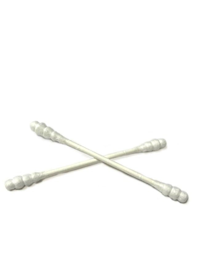 Generic 300ct Cotton Swabs Double Grooved Tipped Applicator Q Tip Safety Ear Wax Remover,White - Image 1