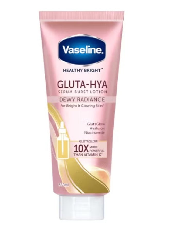 Vaseline Gluta Haya Overnight Radiance Repair Serum-Enriched Lotion 330ml - Image 2