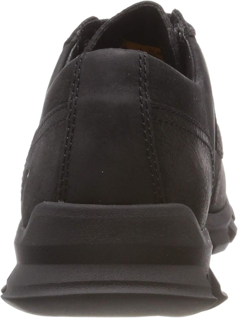 CATERPILLAR أحذية جلدية سوداء للرجال مع أربطة - Image 3