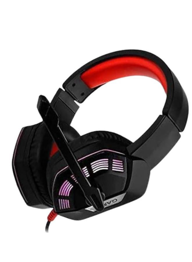 سماعة رأس ألعاب ستيريو RGB مع ميكروفون لتقليل الضوضاء للكمبيوتر الشخصي  - Image 1