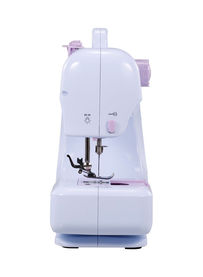 Alyashmac Portable Electric Sewing Machine With Foot Pedal H37650EU-su White/Purple - Image 2