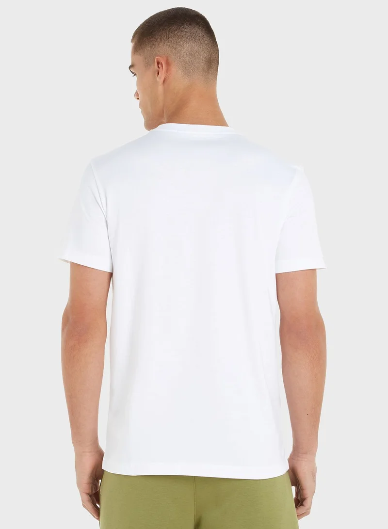 Calvin Klein Jeans Disrupted Outline Monologo T-Shirt