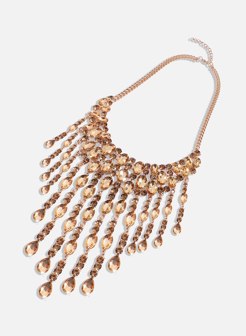 SOHI Contemporary Statement Artificial Necklace Jewellery - Image 1