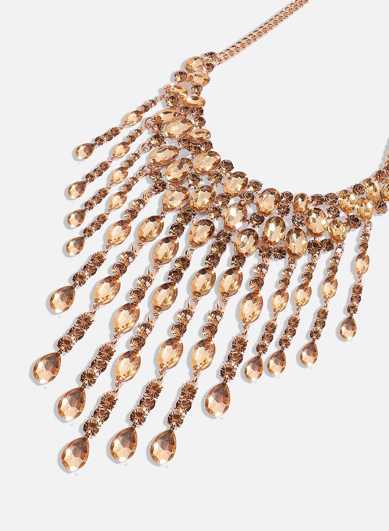SOHI Contemporary Statement Artificial Necklace Jewellery - Image 5