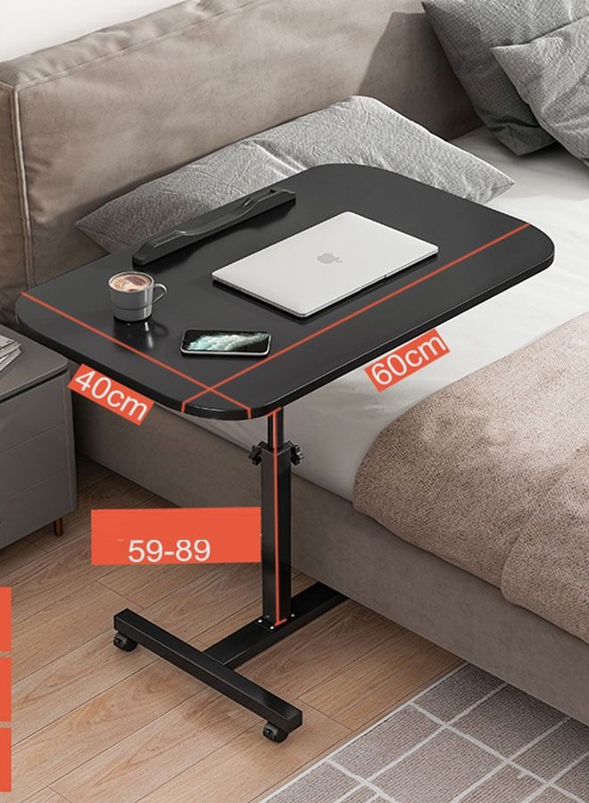keke Home Office Computer Table Adjustable Height Laptop Desk with Wheels - Image 1
