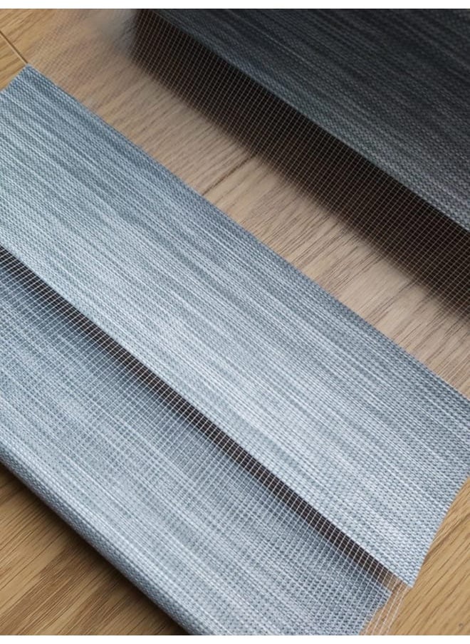Panix Blinds - Gray Zebra Blinds - Image 1