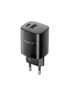Havit UC303 Mobile series GaN – 30W Travel charger – Black