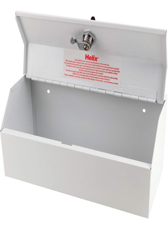 Helix - Lockable Drug Cabinet - Heavy Duty Steel Safe for Prescription Drugs - Image 3