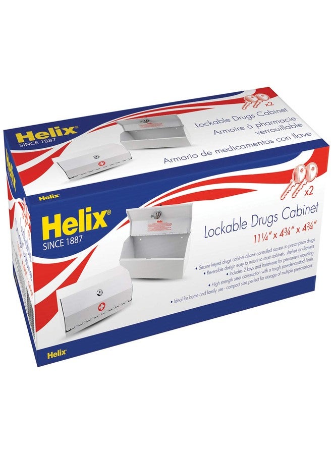 Helix - Lockable Drug Cabinet - Heavy Duty Steel Safe for Prescription Drugs - Image 1