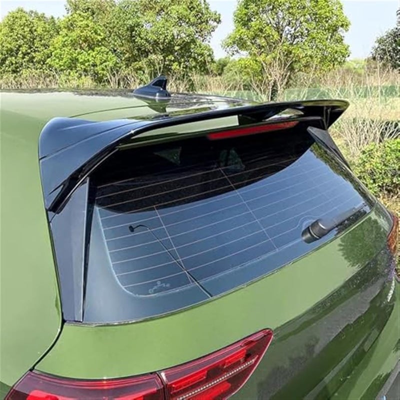 Vuzmode Carbon Look Rear Spoiler for VW Golf 8 MK8 - Image 3