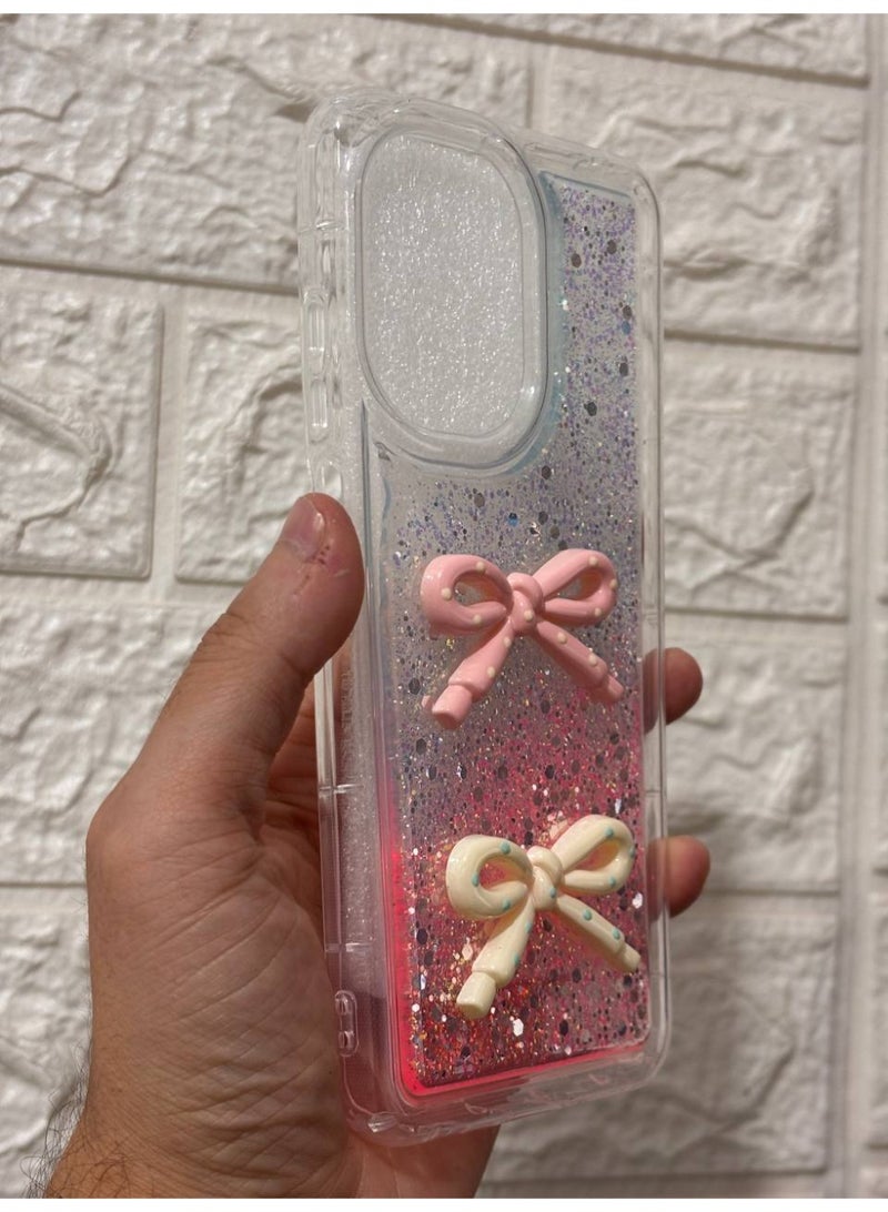 Back cover with a bow, compatible with the phone Xiaomi Poco C71 / A5 - Image 2