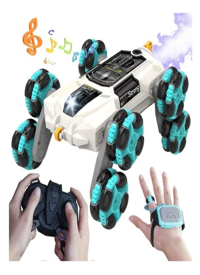 Generic - Remote Control Stunt Racing Cars, 2.4GHz, 8 Speed, Rechargeable, Double Sided Drift Racing Car, Remote Control Crawler Toy for Boys and Girls, Kids Birthday Gift - Image 1
