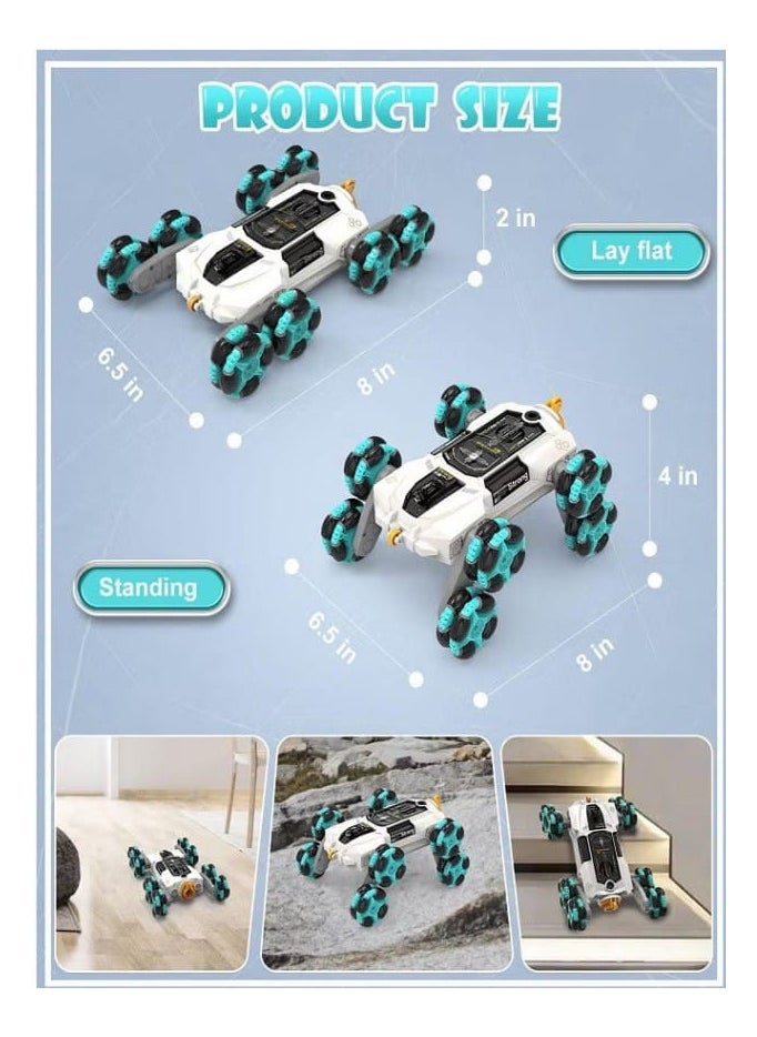 Generic - Remote Control Stunt Racing Cars, 2.4GHz, 8 Speed, Rechargeable, Double Sided Drift Racing Car, Remote Control Crawler Toy for Boys and Girls, Kids Birthday Gift - Image 1